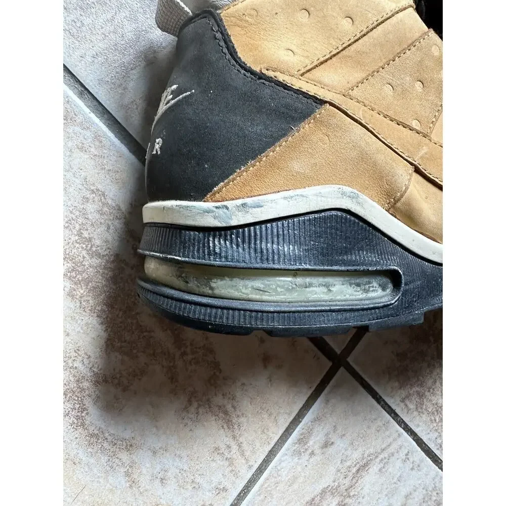 Nike Air‎ Round Mound Boots In Wheat Waterproof Leather 313498-711 Men Size 11.5